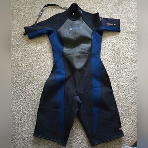 O'Neill Black and Blue Wetsuit